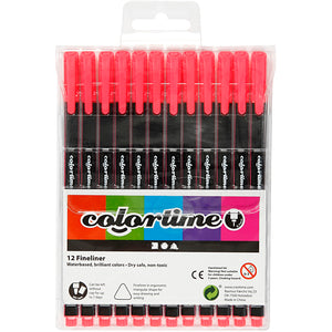 Colortime Fineliner Markers