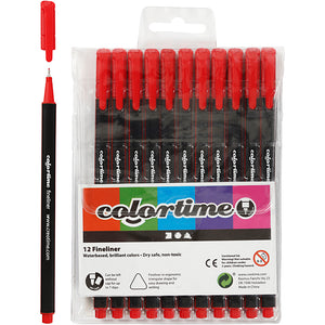Colortime Fineliner Markers