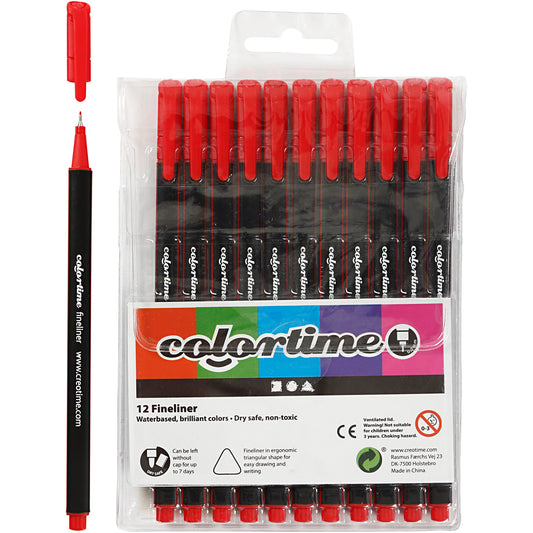 Colortime Fineliner Markers