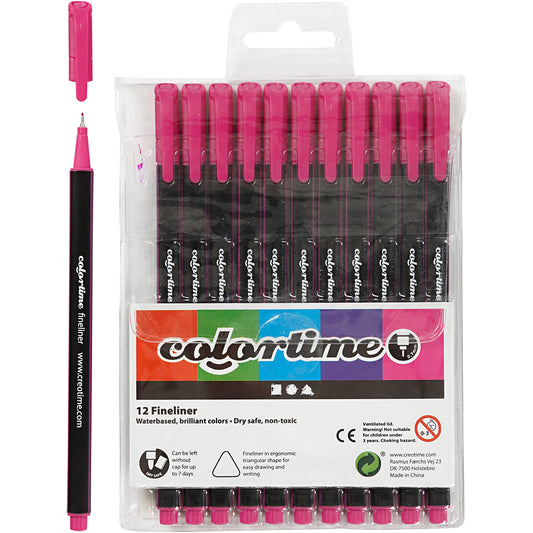 Colortime Fineliner Markers