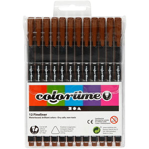 Colortime Fineliner Markers