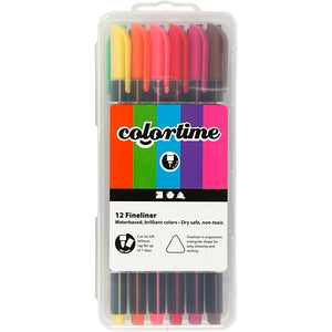 Colortime Fineliner Markers