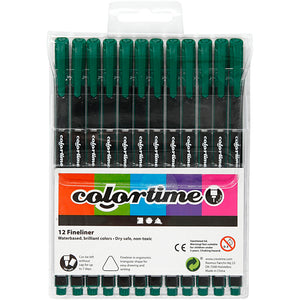 Colortime Fineliner Markers