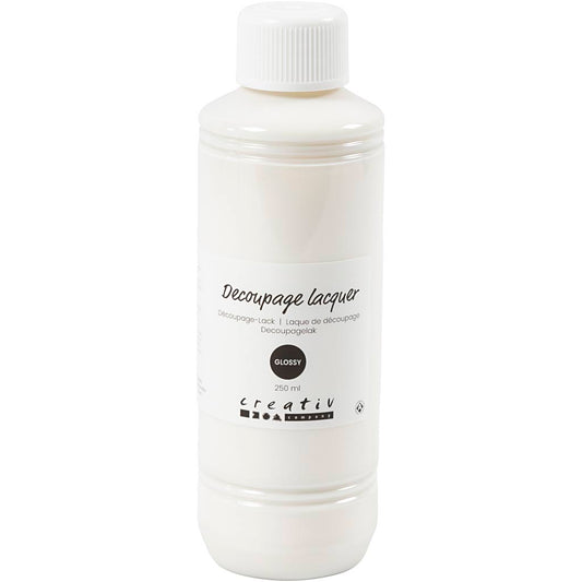 Decoupage lacquer