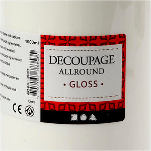 Decoupage lacquer