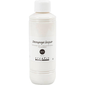 Decoupage lacquer