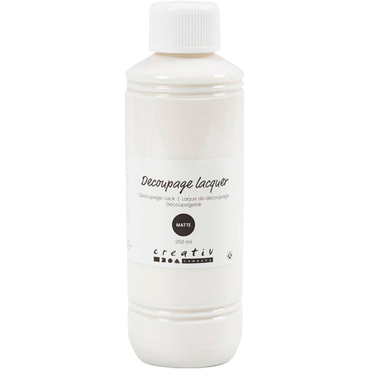 Decoupage lacquer