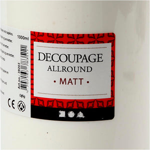 Decoupage lacquer