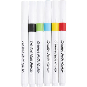 Creative Acrylic Multi Markers (Pack of 6)