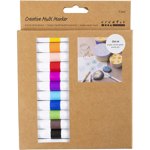 Creative Multi Markers (12 Pack)