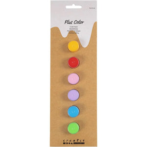 Plus Color Craft Paint - Colourful (6x5ml)