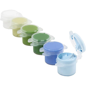 Plus Color Craft Paint - Blue and Green Harmony (6x5ml)