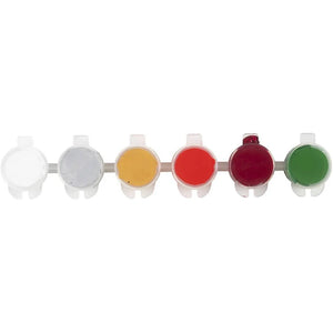 Plus Color Craft Paint - Christmas Colours (6x5ml)