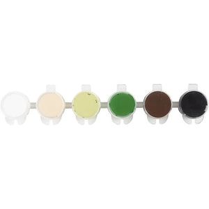 Plus Color Craft Paint - Natural Colour Set (6x5ml)