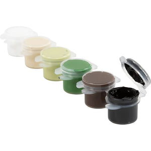Plus Color Craft Paint - Natural Colour Set (6x5ml)