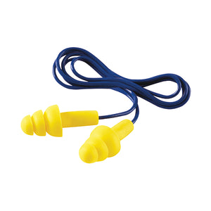 3M Ultrafit Corded Ear Plugs One Size (Pack of 50) UF-01-000