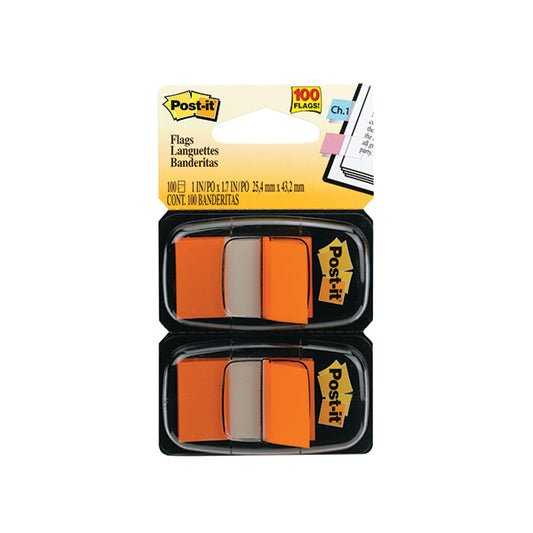 Post-it Index Tabs Dispenser with Orange Tabs (Pack of 2) 680-O2EU