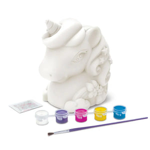 Kidzmaker Paint Your Own Glitter Unicorn Bank