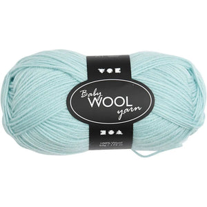 Baby Yarn, mint green