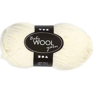 Baby Yarn, cream