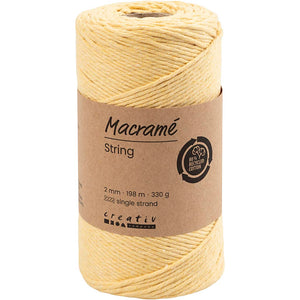 Macramé cord