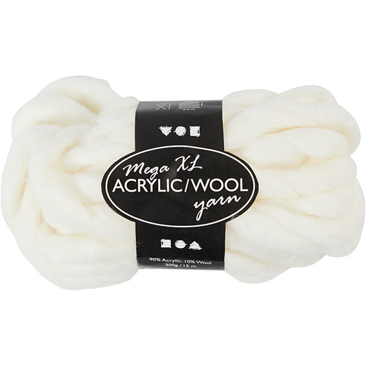 Chunky Yarn of Acrylic/Wool