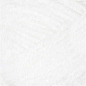 Creativ Fantasy Acrylic Yarn - White (50g)
