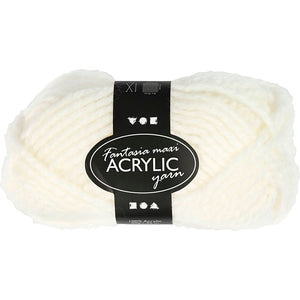 Fantasia Acrylic Yarn L: 35m Needle 9-10 Beige 50g