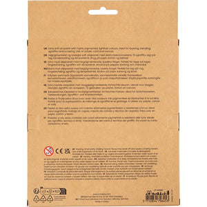 Oil Pastels 7cm Thickness 11mm - Pastel Colours