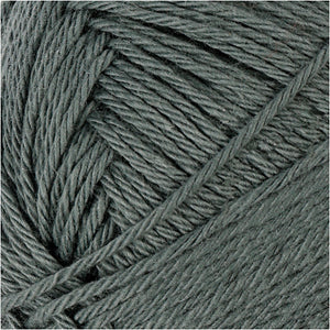 Cotton Yarn, grey, no. 8/4, L: 170 m, 50 g/ 1 ball