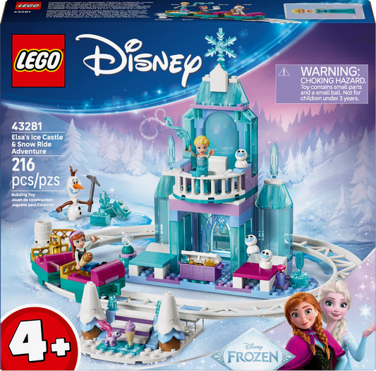 Lego Disney - Elsa's Ice Castle & Snow Ride Adventure