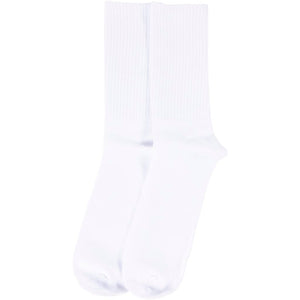 Cotton Socks size 43-46 - White (10 pairs)