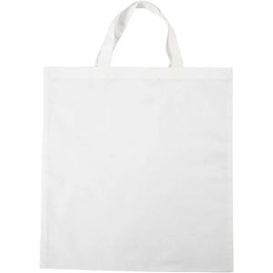 Shopping Bag, size 38x42 cm, 130 g/m2, 1 pc, white