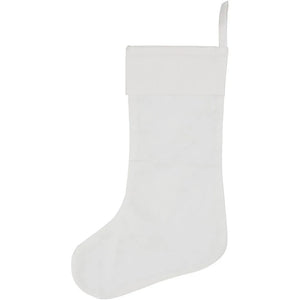 Christmas Stocking White