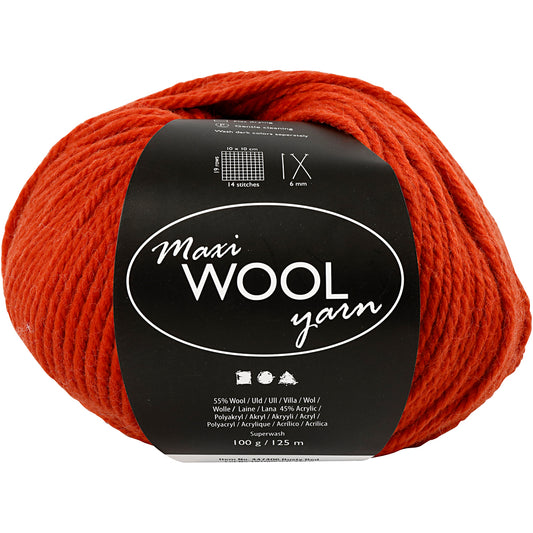 Wool yarn