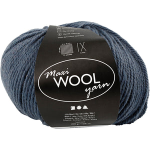 Wool yarn