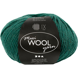 Wool yarn