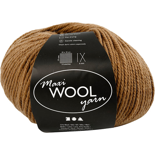Wool yarn