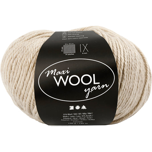 Wool yarn