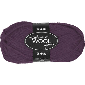 Wool Yarn -Purple