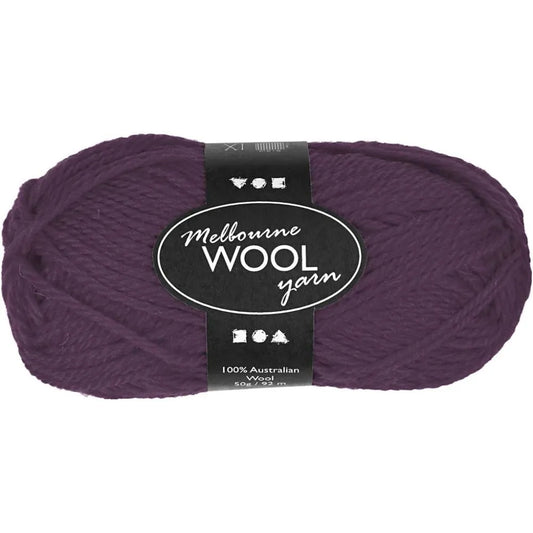 Wool Yarn -Purple