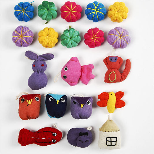 Mini Fabric Animals