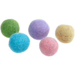 Felt balls