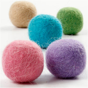 Felt balls