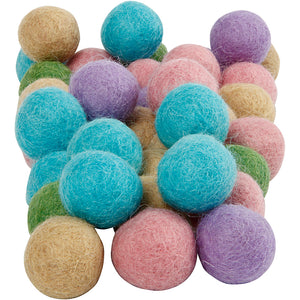 Felt balls