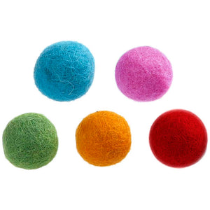 Felt balls