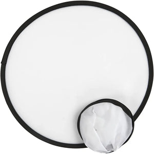 Frisbee, D: 25 cm, 5 pcs, white