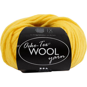 Wool yarn