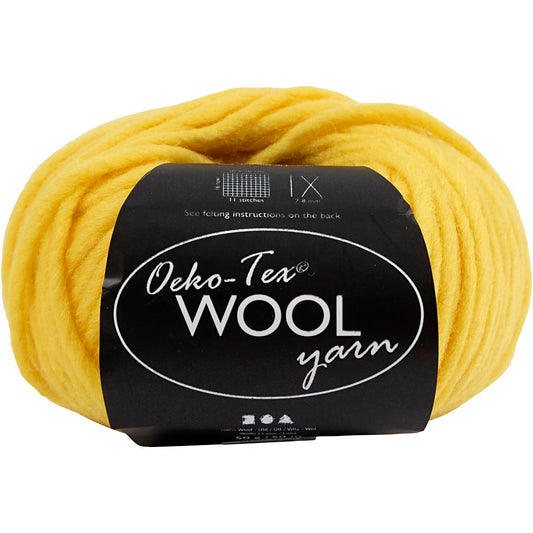 Wool yarn