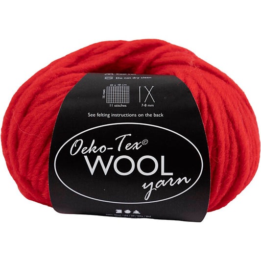 Wool yarn